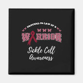 Zwager van een krijger sikkelcel bewustzijn magneet (Voorkant)