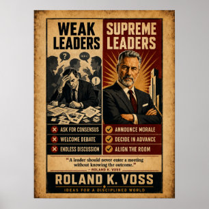 Zwakke Leiders vs Opperste Leiders Poster