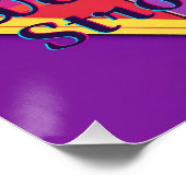 Zwakke Mannen vrezen sterke vrouwen Perfect Poster (Hoek)