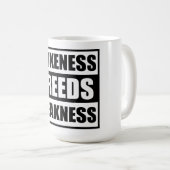 zwakte van het wokeness-ras koffiemok (Voorkant rechts)