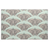 zwallowtail vlindermunt basalt stof (Fat Quarter)