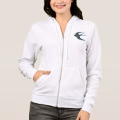 Zwaluw Vogel Vliegend Hoodie (Voorkant)