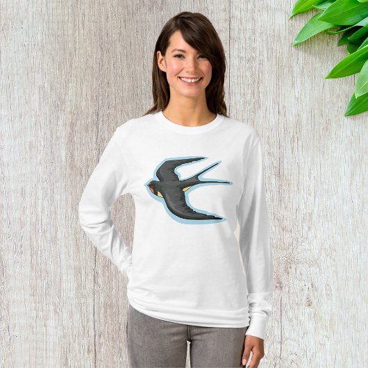 Zwaluw Vogel Vliegend T-shirt