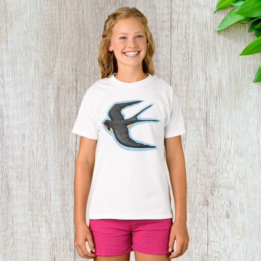 Zwaluw Vogel Vliegend T-shirt