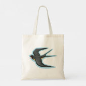 Zwaluw Vogel Vliegend Tote Bag (Achterkant)