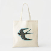 Zwaluw Vogel Vliegend Tote Bag (Voorkant)