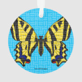 Zwaluwstaart - Acrylaat Ornament (achterkant)