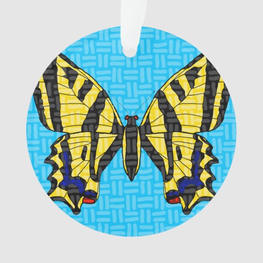 Zwaluwstaart - Acrylaat Ornament (voorkant)