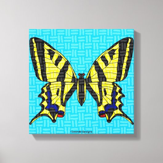 Zwaluwstaart - Canvas Print (Voorkant)