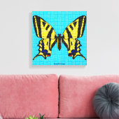 Zwaluwstaart - Canvas Print (Insitu (Woonkamer))