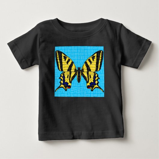Zwaluwstaart (levendig) - Baby T-Shirt (Voorkant)