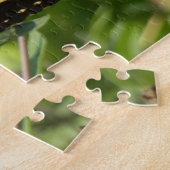 Zwaluwstaart op vlinderstruik legpuzzel (Zijkant)