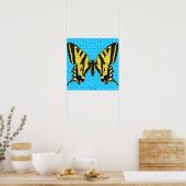 Zwaluwstaart - Posterprint Poster (Keuken)
