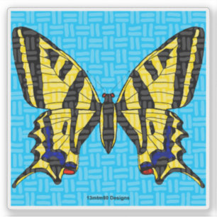 Zwaluwstaart - Sticker