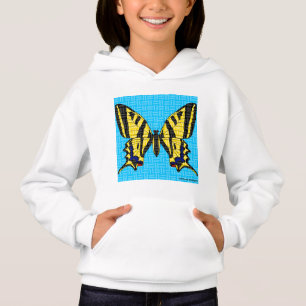 Zwaluwstaart (wit) - Meisjes Pullover Hoodie