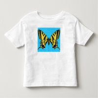 Zwaluwstaart (wit) - Peuter T-Shirt