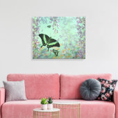 Zwaluwstaart Zomer Canvas Print (Insitu (Woonkamer))