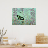 Zwaluwstaart Zomerprint Poster (Keuken)