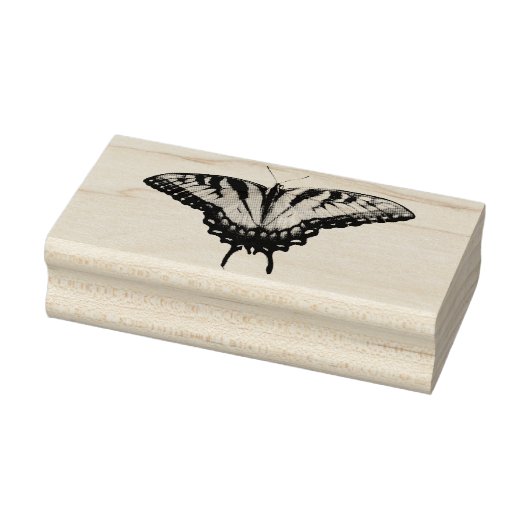 Zwaluwstaartvlinder II bij Shenandoah Rubberstempel (Stempel)