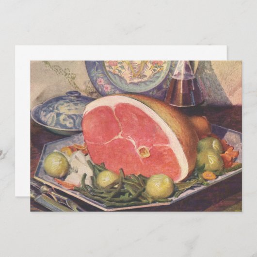 zwammen met groene bonen en aardappelen (Voorkant / Achterkant)