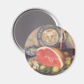  zwammen met groene bonen en aardappelen magneet (Voorkant / Achterkant)