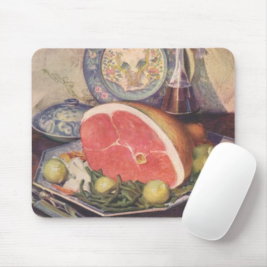  zwammen met groene bonen en aardappelen muismat (Met muis)