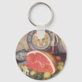 zwammen met groene bonen en aardappelen sleutelhanger (Voorkant)