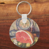 zwammen met groene bonen en aardappelen sleutelhanger (Voorkant)