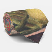  zwammen met groene bonen en aardappelen stropdas (Opgerold)