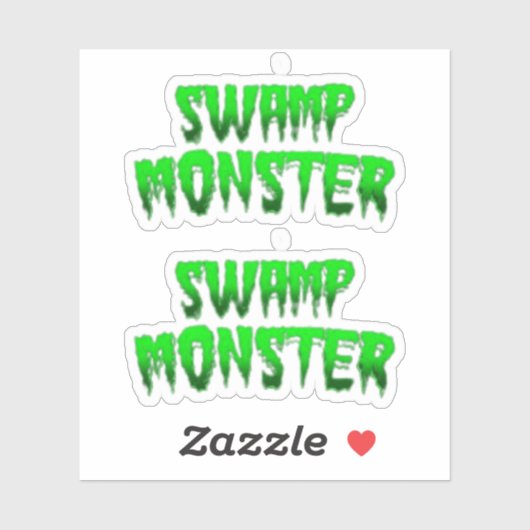 ZWAMPMONSTER STICKER (Vel)