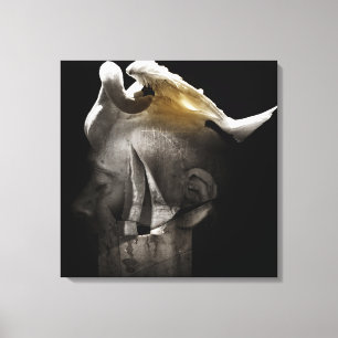 Zwan 2013 canvas afdruk