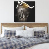 Zwan 2013 canvas afdruk (Insitu (Slaapkamer))