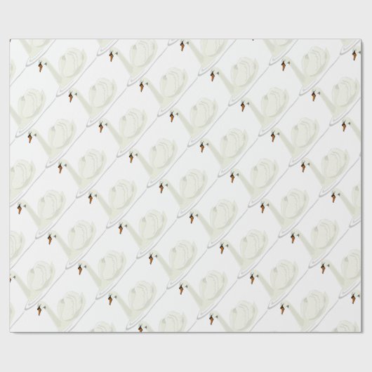 Zwan #2 cadeaupapier (Vlak)