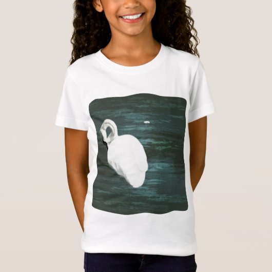 Zwan bij de Pond T-shirt (Voorkant)