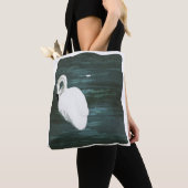 Zwan bij de Pond Tote Bag (Dichtbij)