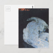 Zwan door Mikhail Vrubel Briefkaart (Voorkant / Achterkant)