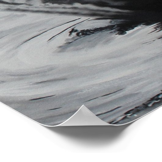 Zwan (rechterkant) poster (Hoek)