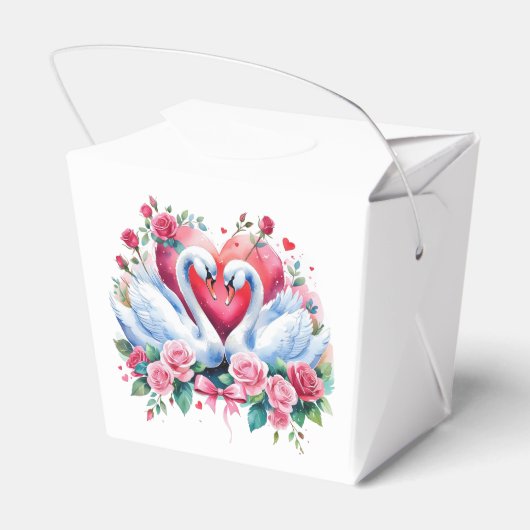 Zwanen Bedankdoosjes (Achterkant)