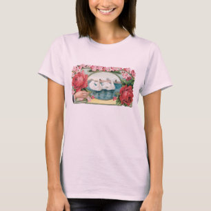 Zwanen en Rozen  Art T-shirt