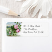  zwanen en Rozen Etiket (Insitu)