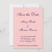 Zwanen en Rozen Huwelijksaankondigingen op Maat Kaart (Achterkant)