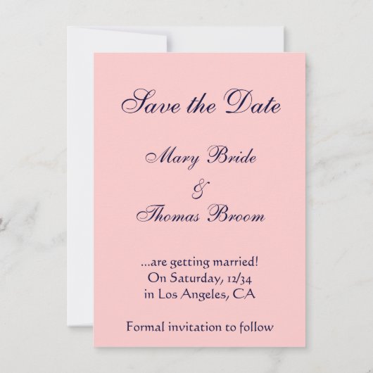 Zwanen en Rozen Huwelijksaankondigingen op Maat Kaart (Achterkant)