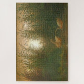 Zwanen in het riet - Caspar David Friedrich Legpuzzel (Verticaal)