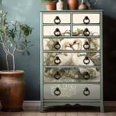 Zwanen in liefde Elegant  Victoriaans Boho Tissuepapier