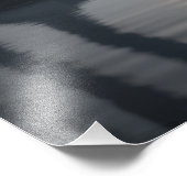 Zwanen in liefde Poster (Hoek)