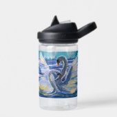 Zwanen "Kunst door kinderen" Waterfles (Links)