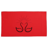 Zwanen Kussensloop (Voorkant-Rechts)