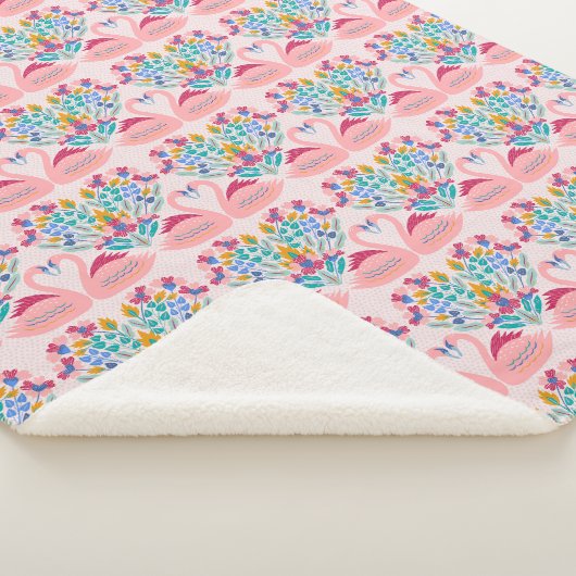 Zwanen Liefde - Koppels Valentijn's Day Deken (3/4)