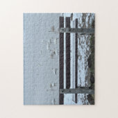 Zwanen, meer en een bank - puzzel (Verticaal)
