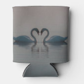 Zwanen op het meer blikjeskoeler (Voorkant)